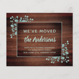 Anúncio de Movimentação do Orçamento Rustic Eucaly