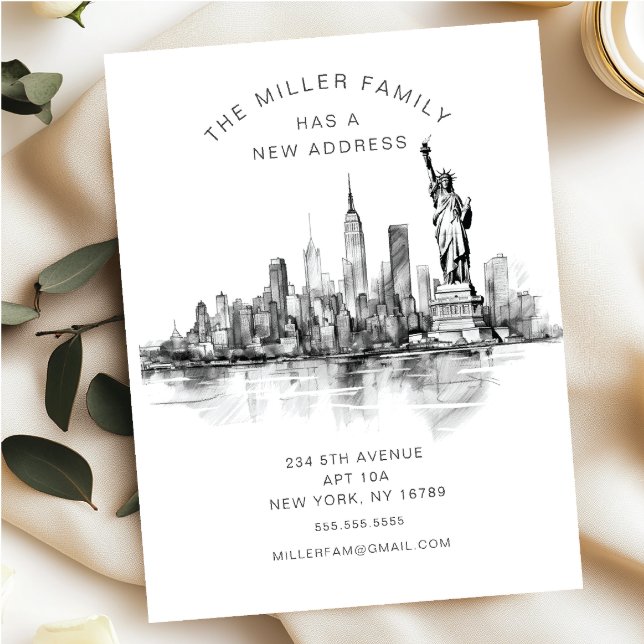 Anúncio de Movimentação do Skyline NYC (Criador carregado)