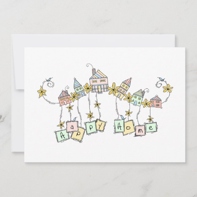 Anúncio de Movimentação em Casa Feliz (Frente)