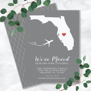 Anúncio de Movimentação  Estado Florida