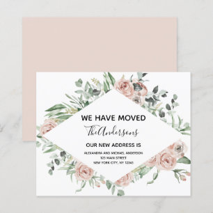 Anúncio de Movimentação Floral Cor-de-Rosa com 
