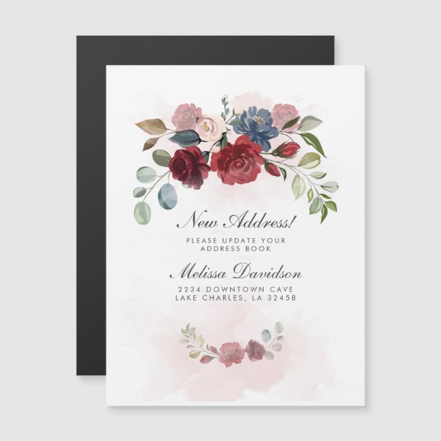 Anúncio de Movimentação Floral de Alteração de Nov (Frente/Verso)