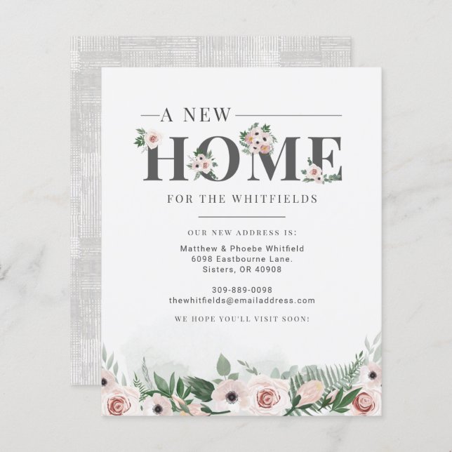 Anúncio de Movimentação Floral do Orçamento (Frente/Verso)