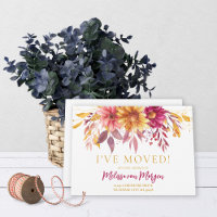 Anúncio de Movimentação Floral do outono