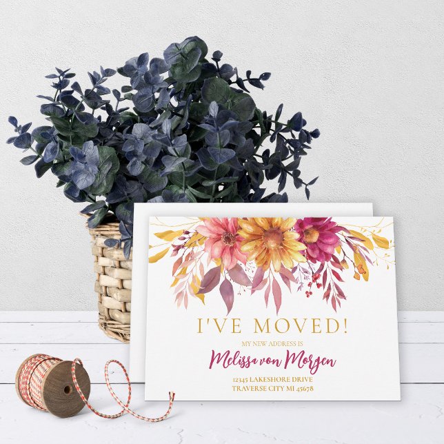 Anúncio de Movimentação Floral do outono (Criador carregado)