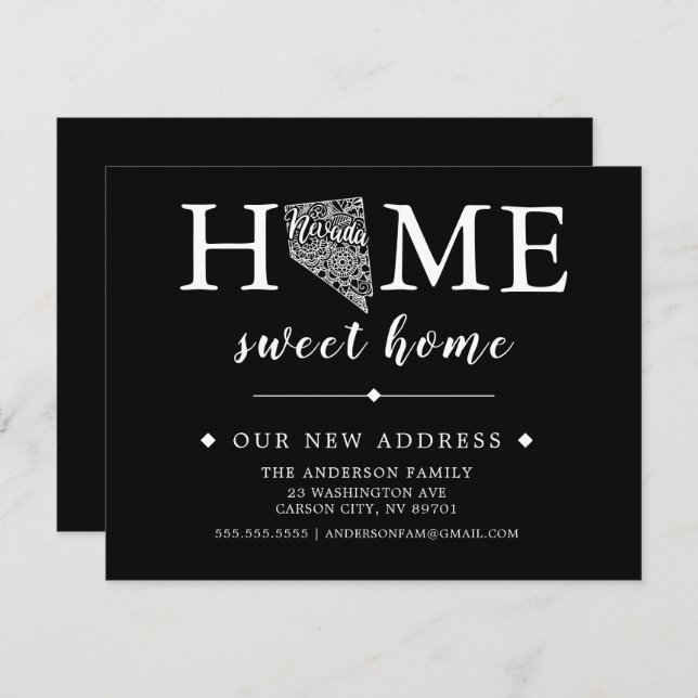 Anúncio de Movimentação NEVADA de Cor Editável (Frente/Verso)