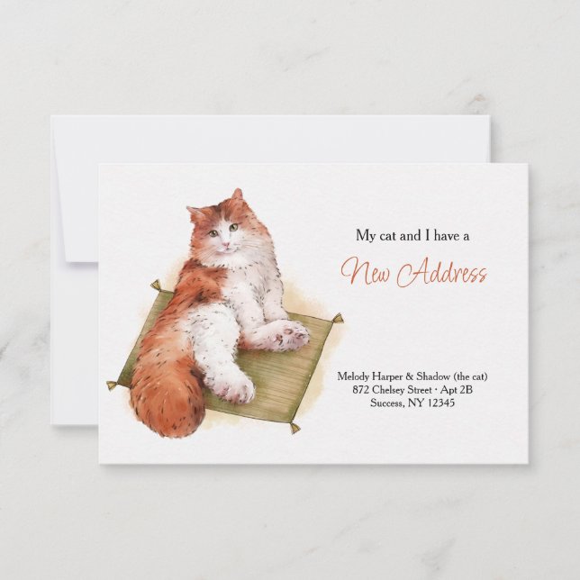 Anúncio de Movimentação Purr Cat (Frente)