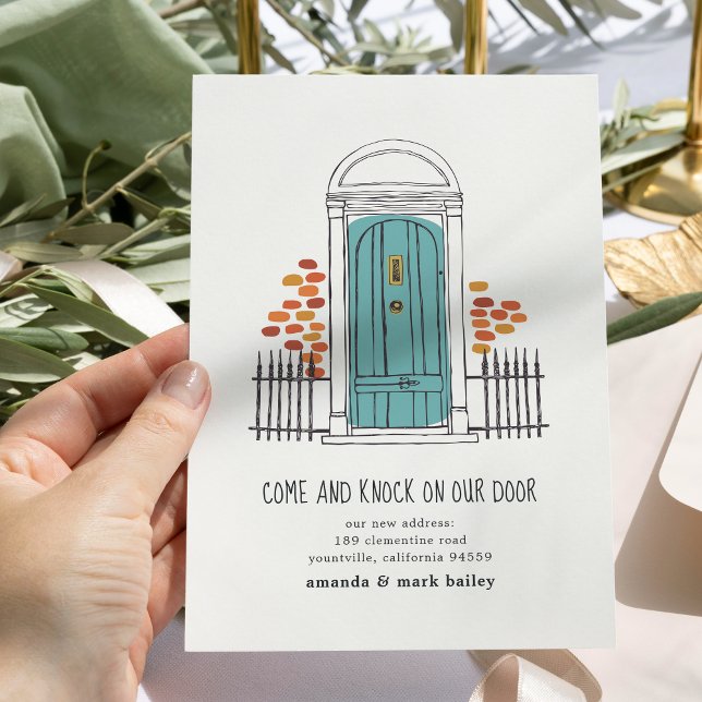 Anúncio de movimento da porta azul (Criador carregado)