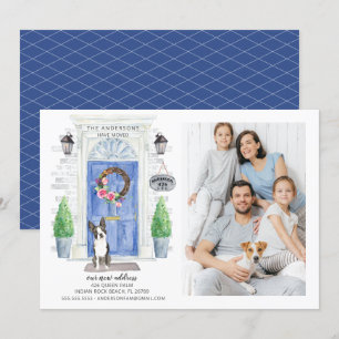 Anúncio de movimento da porta frontal da Boston T