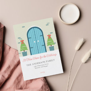 Anúncio de movimento da porta frontal de Natal sim