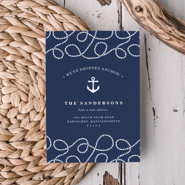 Anúncio de movimento de corda e corda náutica (Criador carregado)