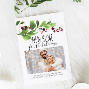 Anúncio de movimento de feriado vermelho e verde b