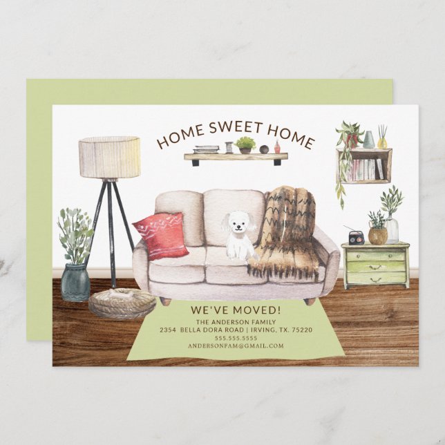 Anúncio de Movimento do Cão Maltês (Frente/Verso)