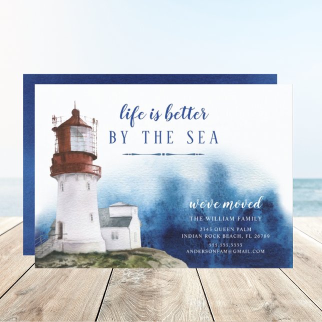 Anúncio de movimento do farol costeiro (Criador carregado)