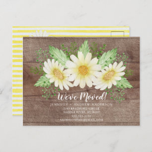 Anúncio de Movimento Floral Rustic Daisy