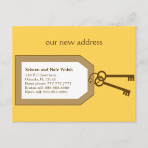 Anúncio de Mudança com Novo Conjunto de Chaves