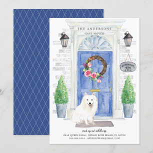 Anúncio de mudança da porta principal do Spitz j