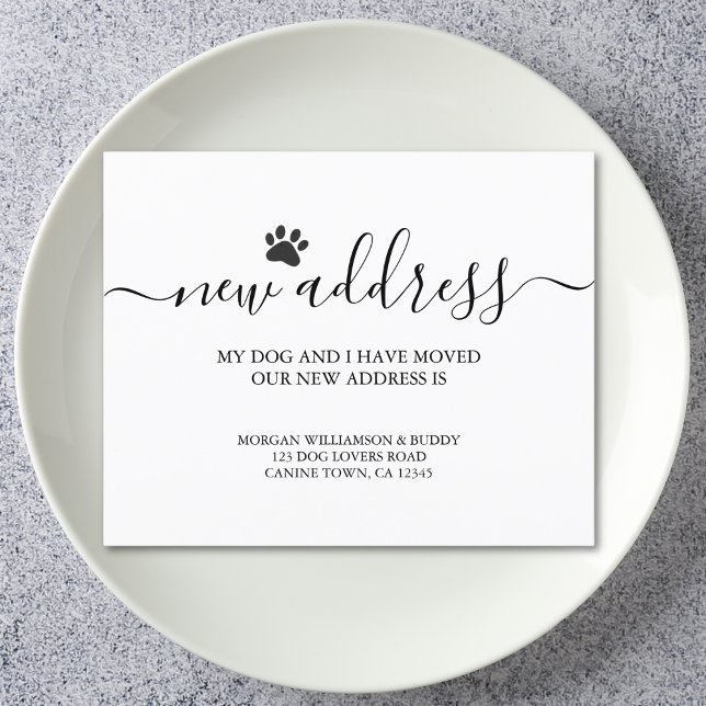 Anúncio de Mudança de Cachorro (Criador carregado)