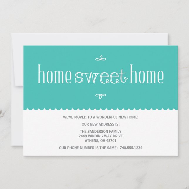 Anúncio de mudança de endereço (Frente)