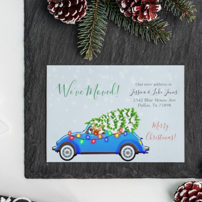 Anúncio de mudança de feriado de Natal que mudamos (Criador carregado)