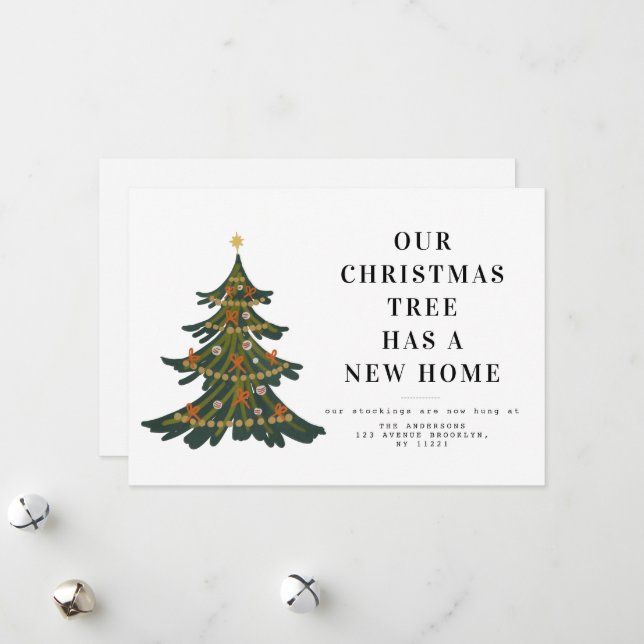 anúncio de mudança de feriado na árvore de natal (Frente/Verso In Situ)