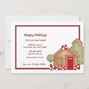 Anúncio de mudança de feriado no Gingerbird House