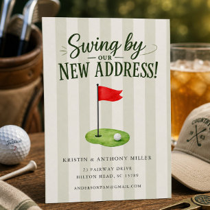 Anúncio de Mudança de Golf Passe por nosso novo
