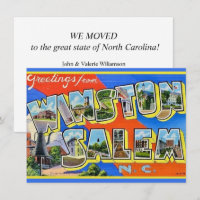 Anúncio de Mudança de Winston Salem