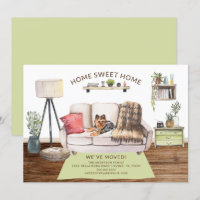 Anúncio de mudança do Yorkshire Terrier Dog