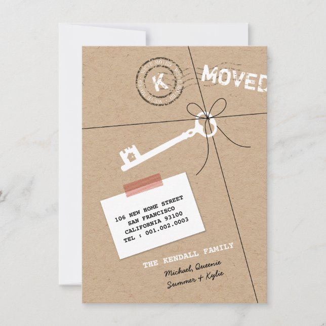 Anúncio de mudança e de grupo principal (Frente)