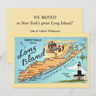 Anúncio de Mudança em Long Island, NY