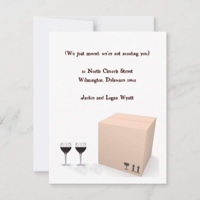 Anúncio de Mudança Humorístico (Frente)