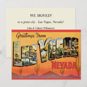 Anúncio de Mudança Las Vegas NV