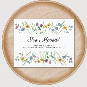 Anúncio de Mudança Orçamentária I've Moved com Flo