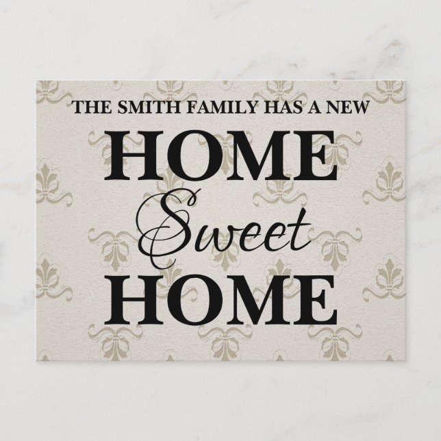 Anúncio de Mudança para Nova Casa Aconchegante (Frente)