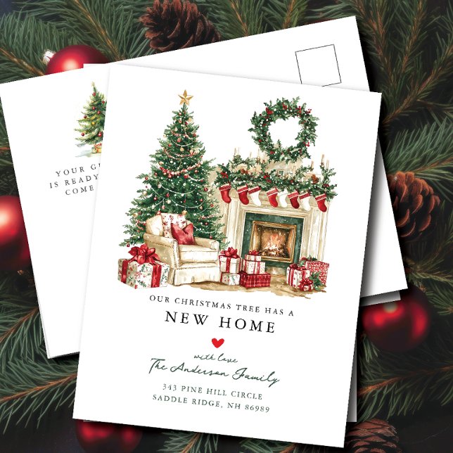 Anúncio de mudança para um Natal aconchegante (Criador carregado)