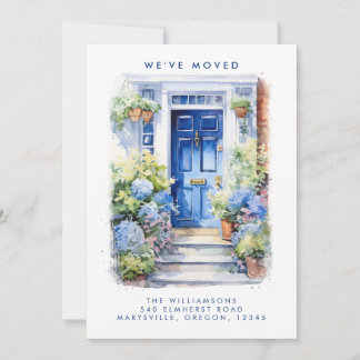 Anúncio de Mudança Porta Azul