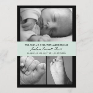 Anúncio de nascimento da Banda eterno - Azul