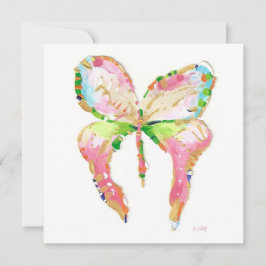 Anúncio de Nascimento da Borboleta de Abril