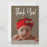 Anúncio de Nascimento da Foto da Bebê Vertical