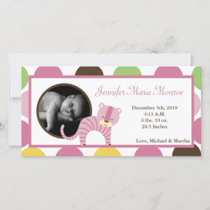 Anúncio de Nascimento da Foto da Rainha Selva Tige