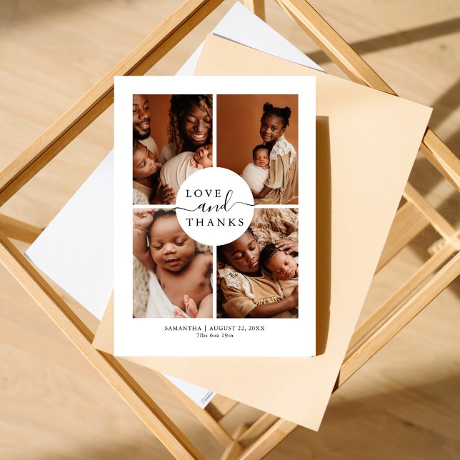 Anúncio de Nascimento da Foto dos Obrigados de Na  (Criador carregado)