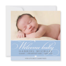 ANÚNCIO DE NASCIMENTO DA FOTO - script adorável ti