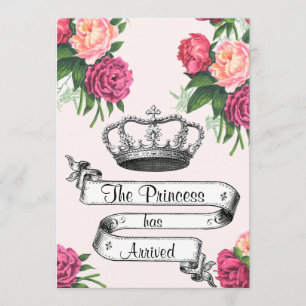 Anúncio de Nascimento da Princesa Rosa e da Prince