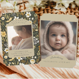 Anúncio de Nascimento da Vintagem Botânica Fall 2 