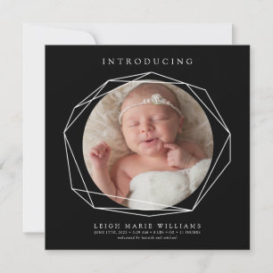 ANÚNCIO DE NASCIMENTO DE BABY Apresentando o bebê