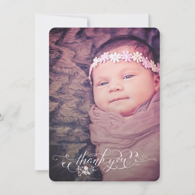 Anúncio de Nascimento de Bebê Menina Sip & See Obr (Frente)