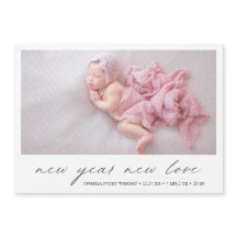 Anúncio de nascimento de Feriado Fúnebre de Foto M