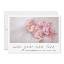 Anúncio de nascimento de Feriado Fúnebre de Foto M