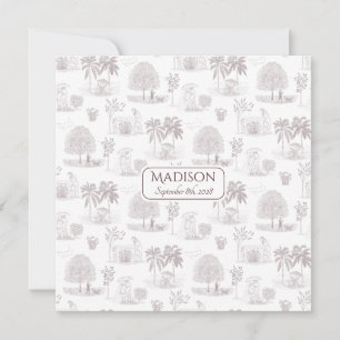 Anúncio de Nascimento de Toile - Edição de Cotação